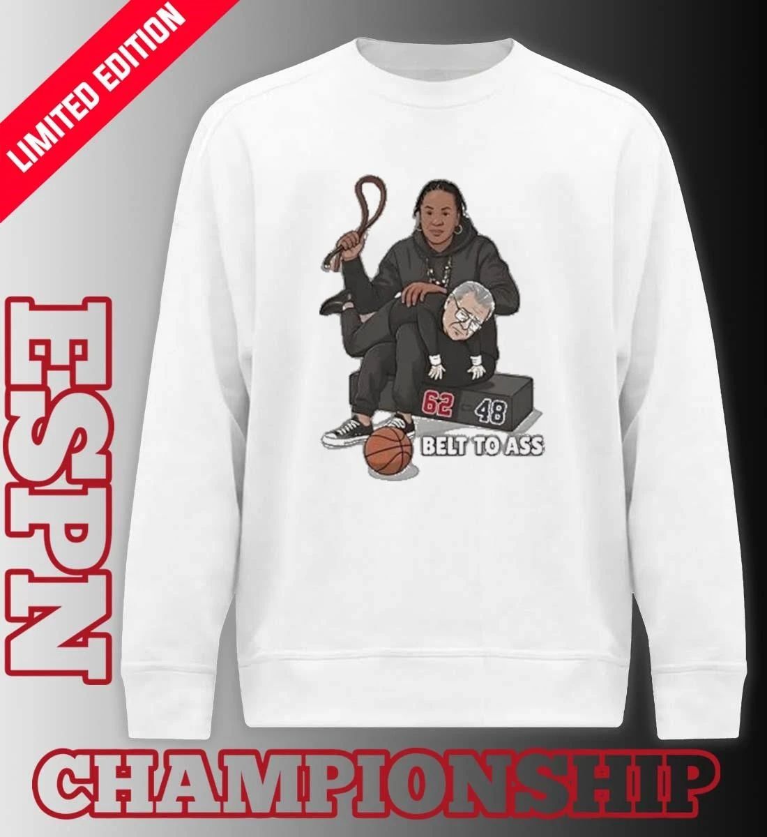 Dawn Staley Belt To Ass Geno Auriemma Shirt