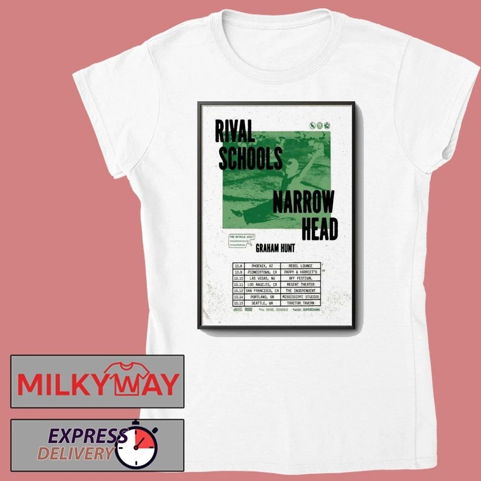 Poster Rival Schools Fall Tour 2025 shirt
