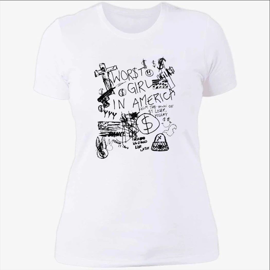 Worst Girl In America Sharpie 2026 Shirt