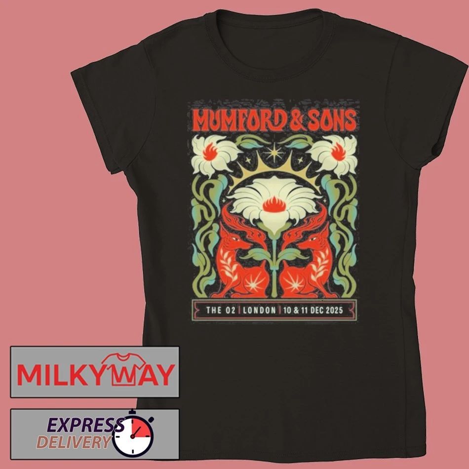 Mumford & Sons Shirt Dec 10 & 11, 202 London shirt