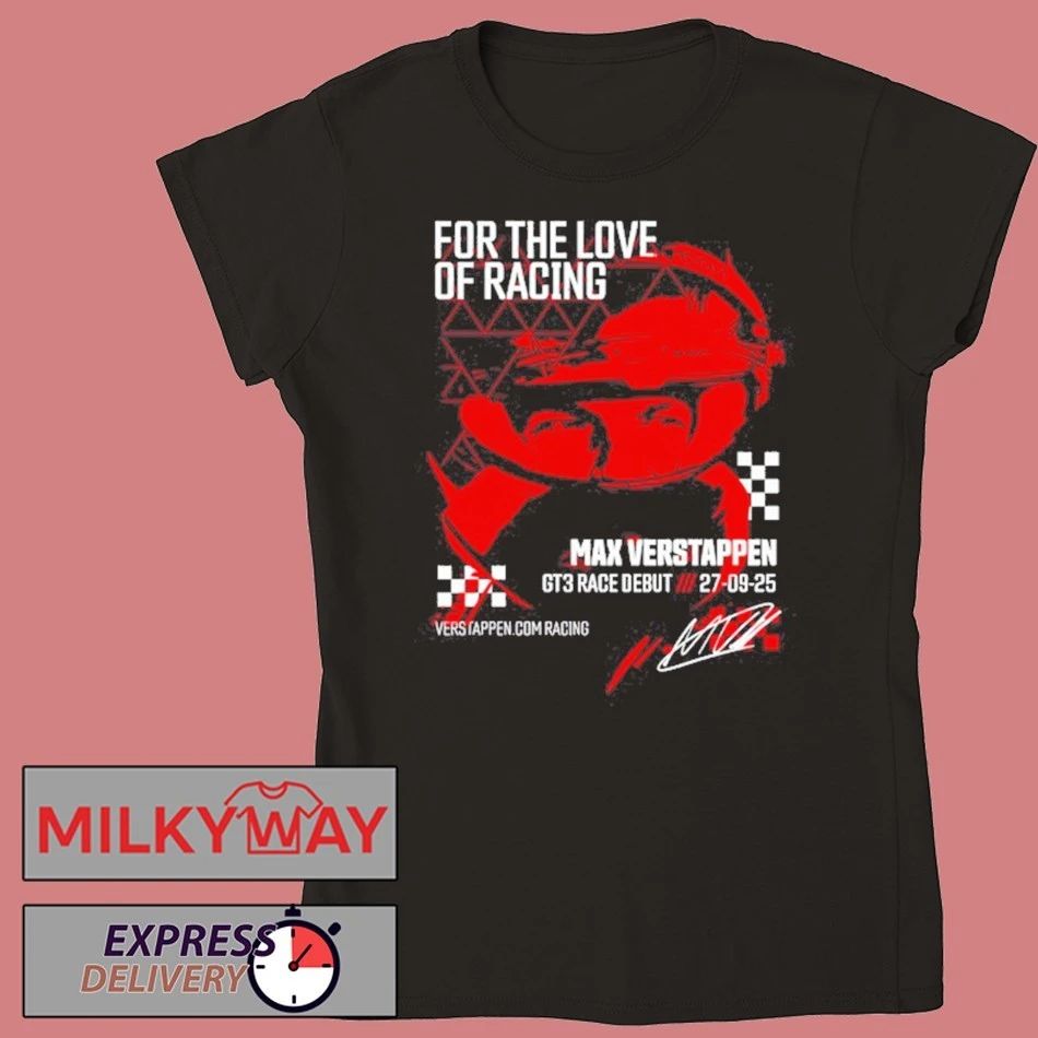 Max Verstappen Gt3 Race Debut Sep 27 2025 Shirt