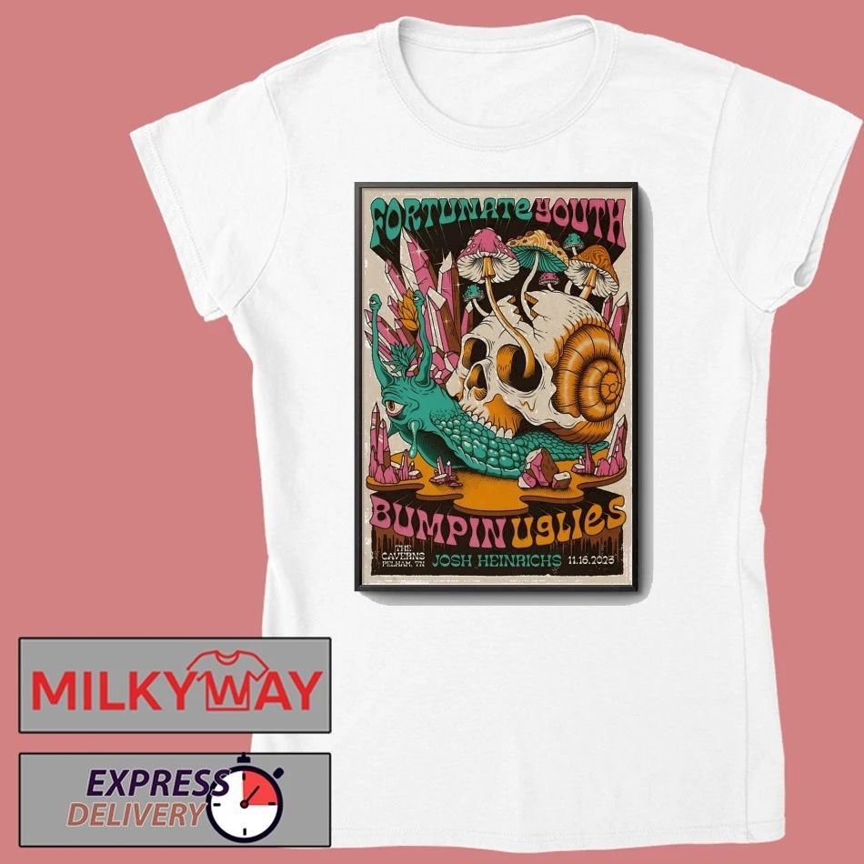 Fortunate Youth Nov 16 2025 The Caverns In Pelham TN Poster shirt