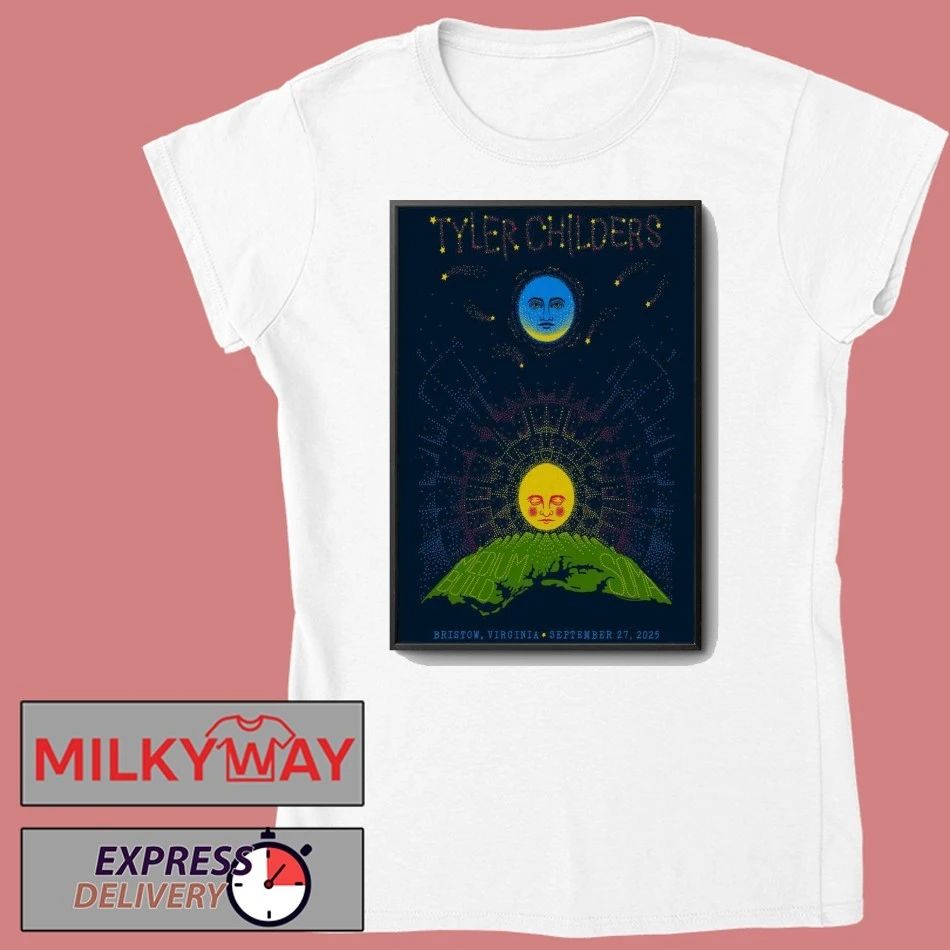 Tyler Childers September 27 2025 In Bristow, VA Tour Poster shirt