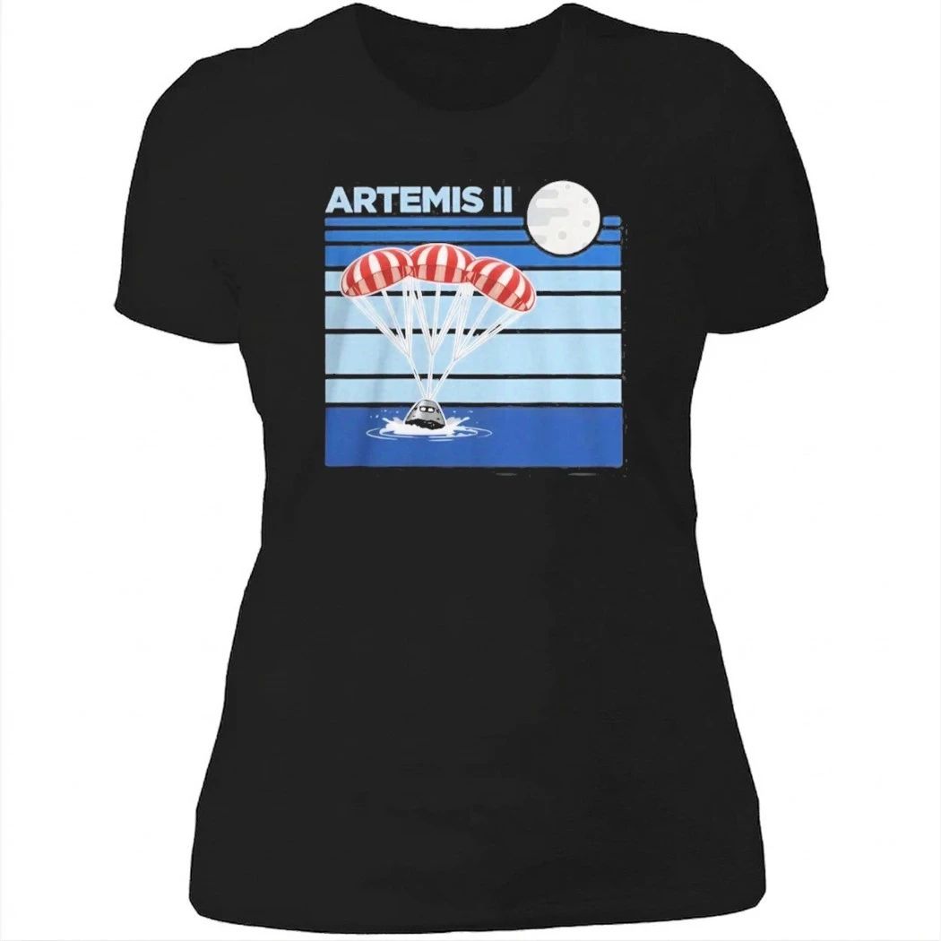 Artemis II Splashdown Oversized Shirt