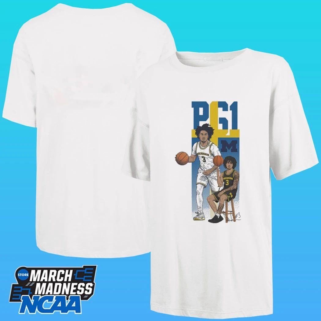 Michigan Pg1 Elliot Cadeau Shirt