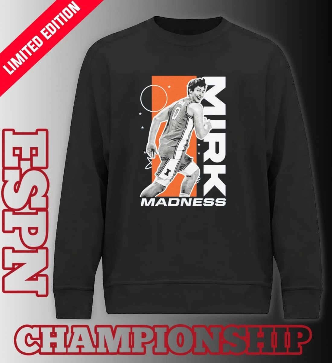 David Mirkovic Illinois Basketball Mirk Madness Shirt