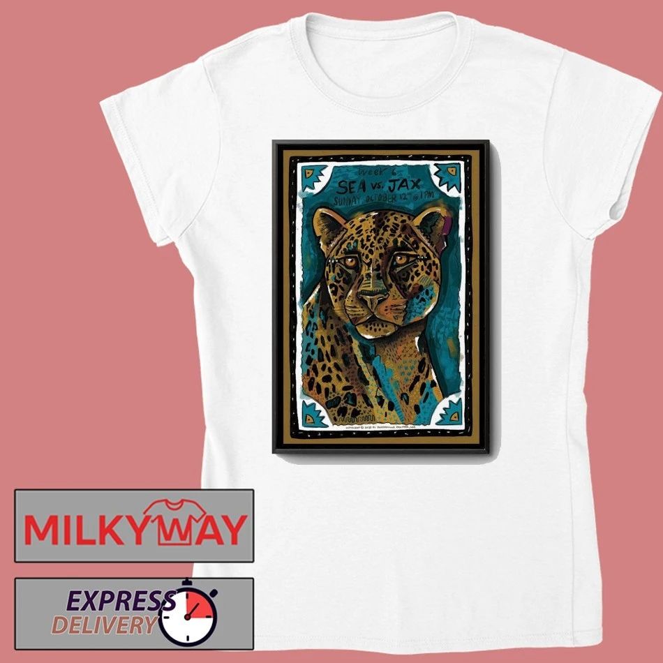 Sea vs Jax Football October 2025 Poster shirt