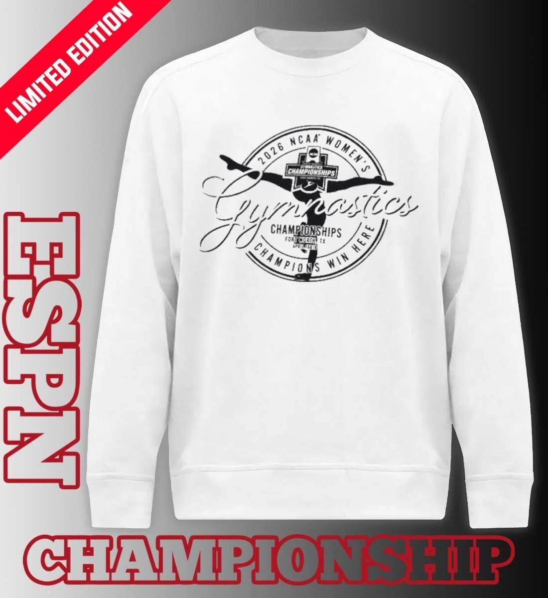 2026 NCAA Women’s Gymnastics Championships T-Shirt Finals Round