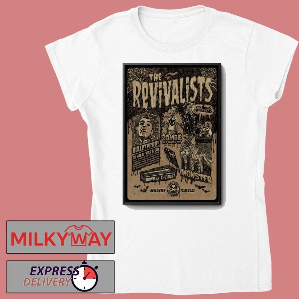 The Revivalists 10 31 2025 Birmingham AL Poster shirt