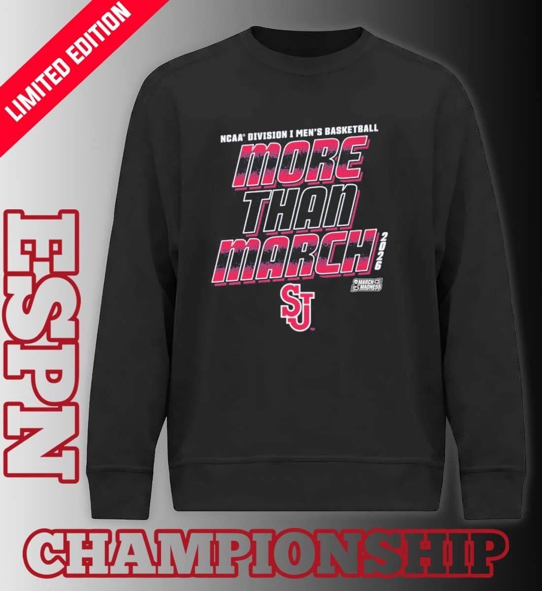 St. John’s Men’s Basketball More Than March 2026 Shirt