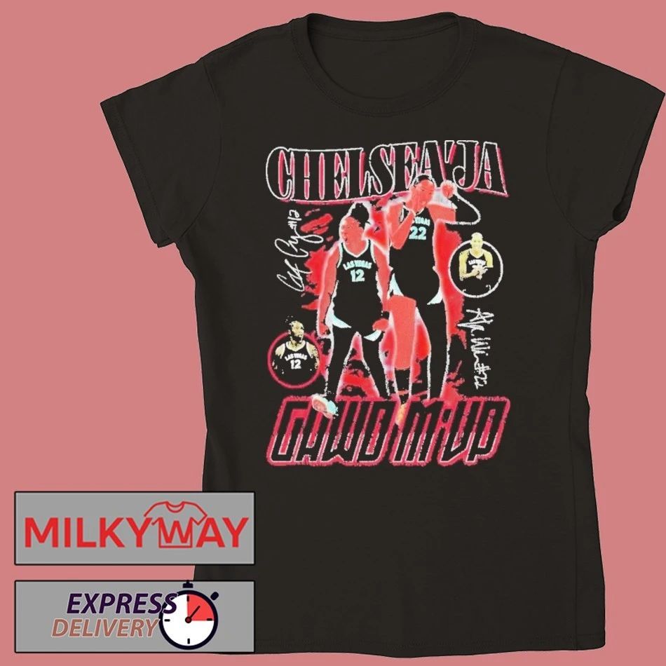 Aja Wilson And Chelsea Gray Las Vegas Aces Basketball Chelsea Ja Gawd Mvp Signature Shirt