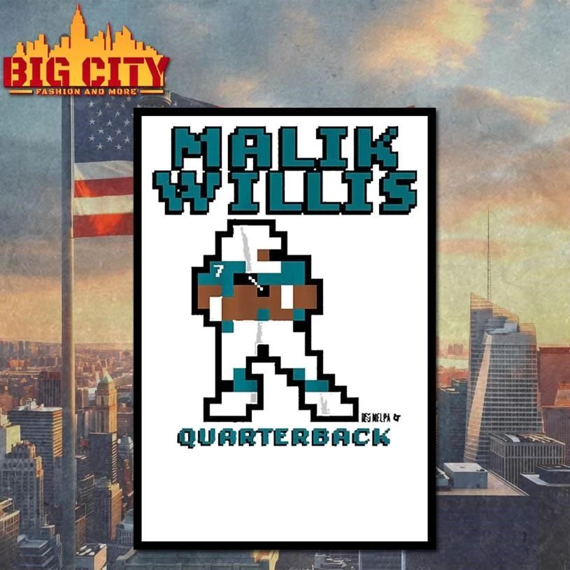 Malik Willis Retro Baller Miami Shirt