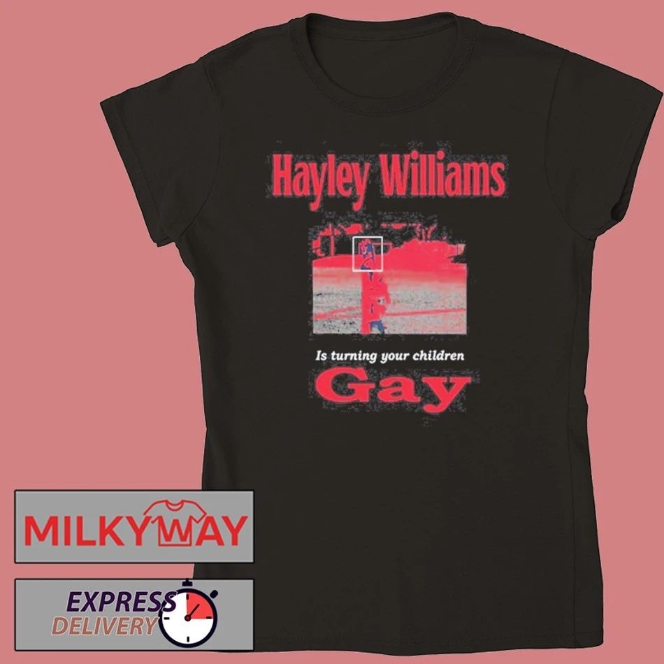 Hayley Williams Tee Navy Is Turning Your Children Gay 2026 shirt