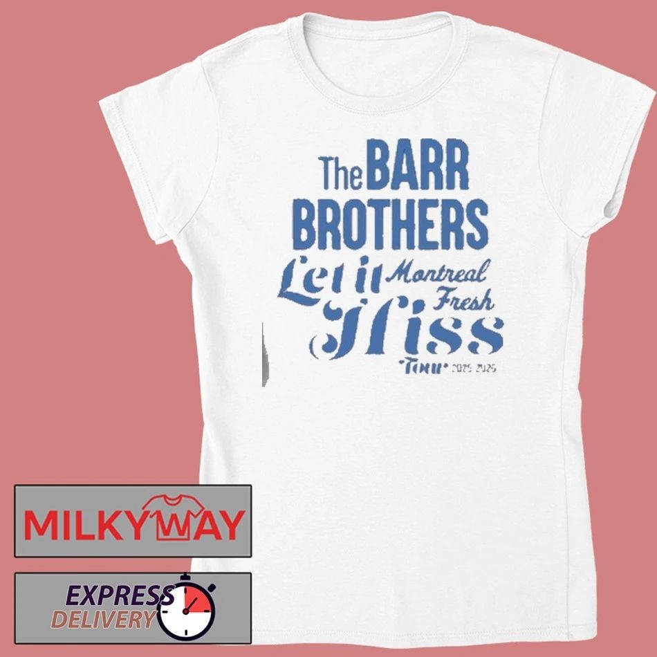 The Barr Brothers Let It Hiss Tour 2025-2026 shirt
