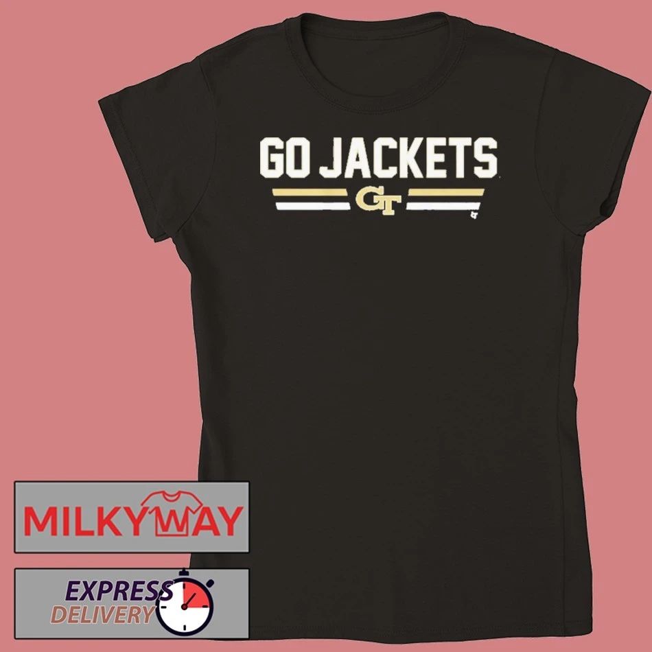 Georgia Tech Yellow Jackets Football Go Jackets 2025 Shirt