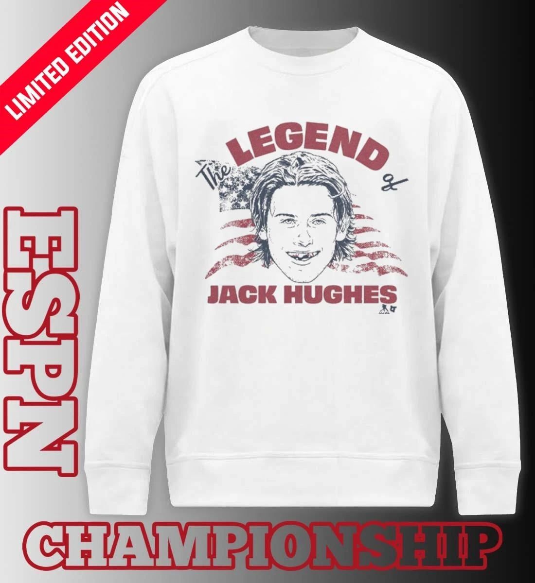 The Legend of Jack Hughes 2026 Shirt