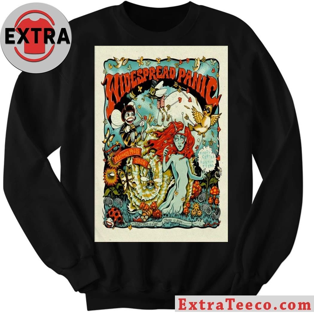 Widespread Panic Moody Center Austin TX Feb 14-15 2026 Poster Shirt