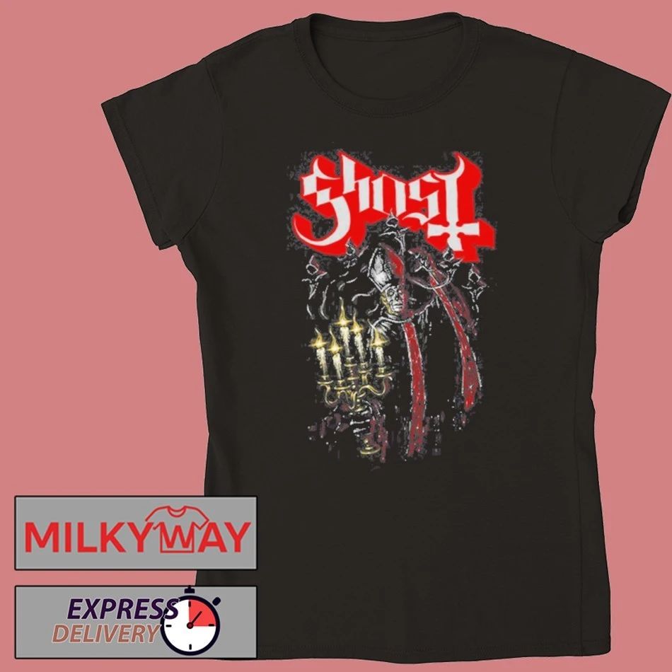 Ghost Haunted Candelabra Shirt