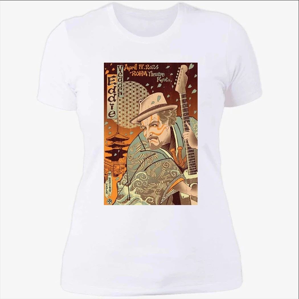 Eddie Vedder Fall Tour 2026 Japan Shirt