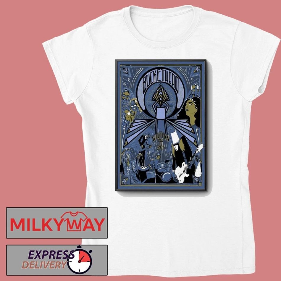 Buckethead 12.12.2025 The Wiltern in Los Angeles CA Poster shirt