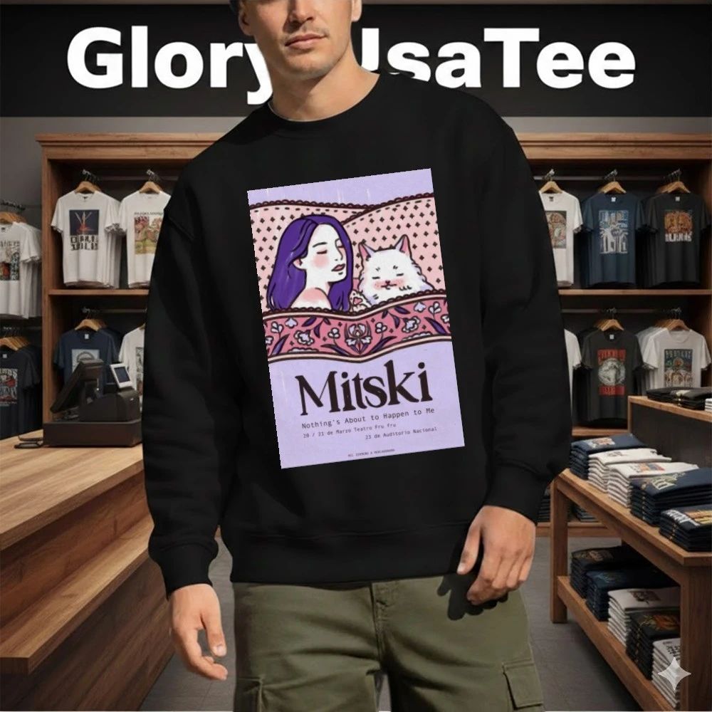 Mitski Nothing’s About To Happen To Me Poster Mar 21 2026 Shirt