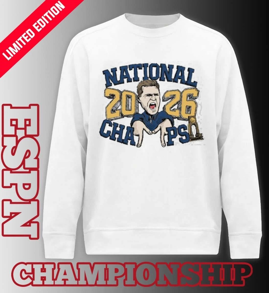 Michigan Wolverines Men’s Basketball 2026 National Champions Coach T-Shirt