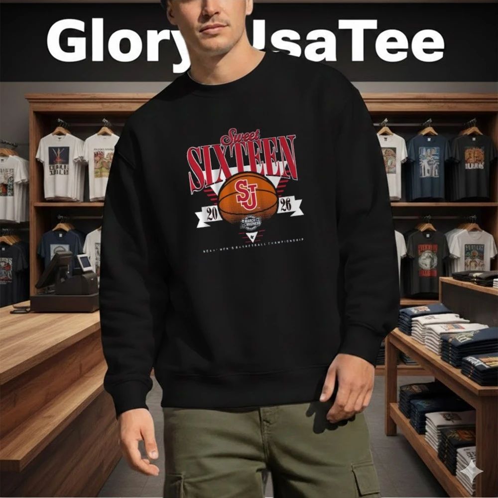St. John’s Red Storm 2026 Sweet Sixteen Men’s Basketball Championship Shirt