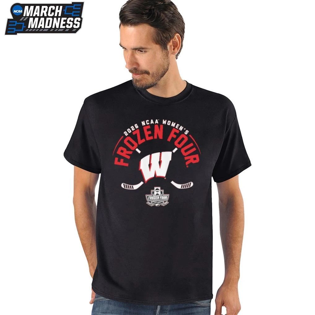 Wisconsin Women’s Hockey 2026 NCAA Frozen Four T-Shirt
