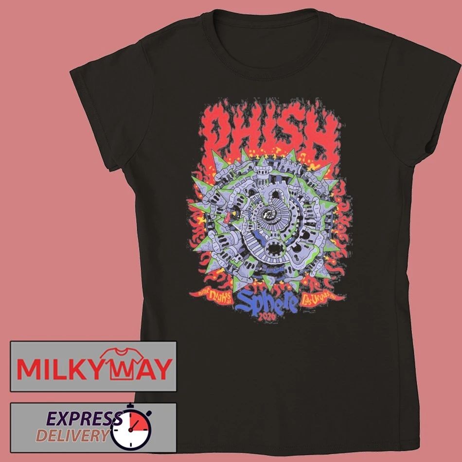 Phish Live At Sphere Las Vegas 2026 Event Merch Gamehendge Mace Sphere 26 T-Shirt