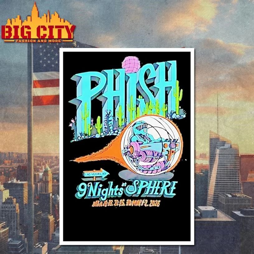Phish 9 Nights At Sphere 26 Shirt
