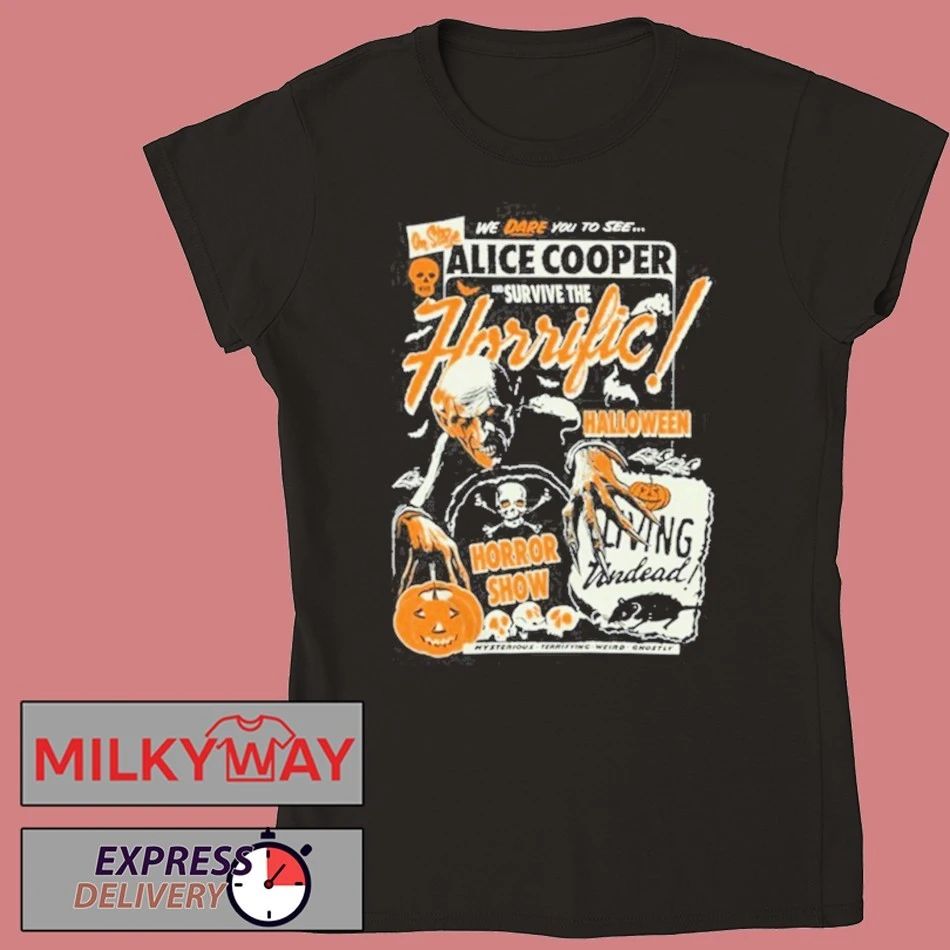 Alice Cooper Horrific Halloween Horror Show Shirt