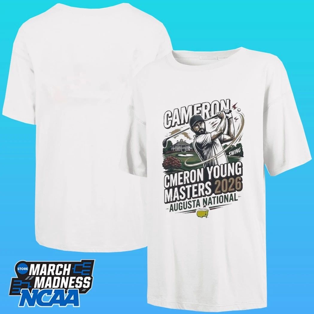 Cameron Young And Masters Augusta National 2026 Shirt