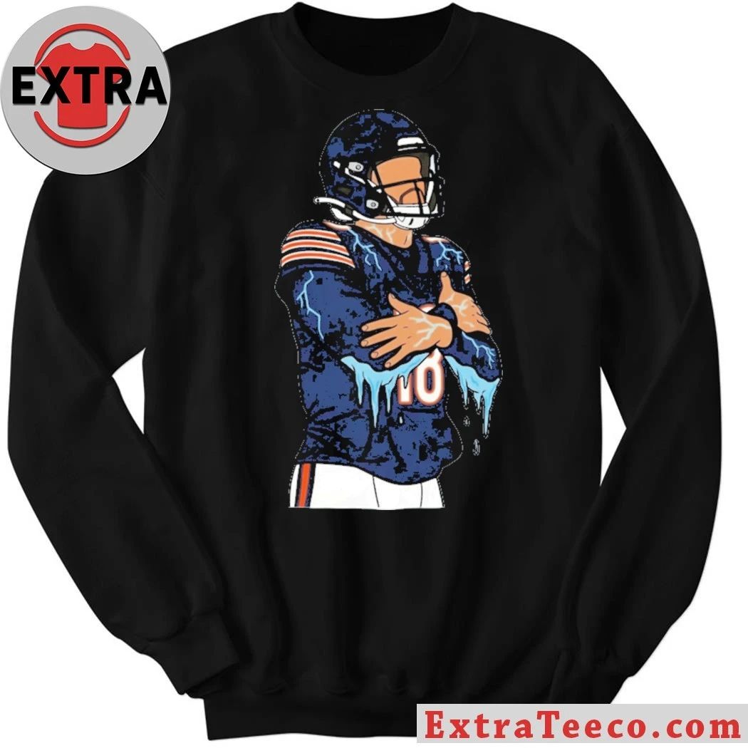 Caleb Williams Iceman Chicago Football Cold #18 Fan Shirt