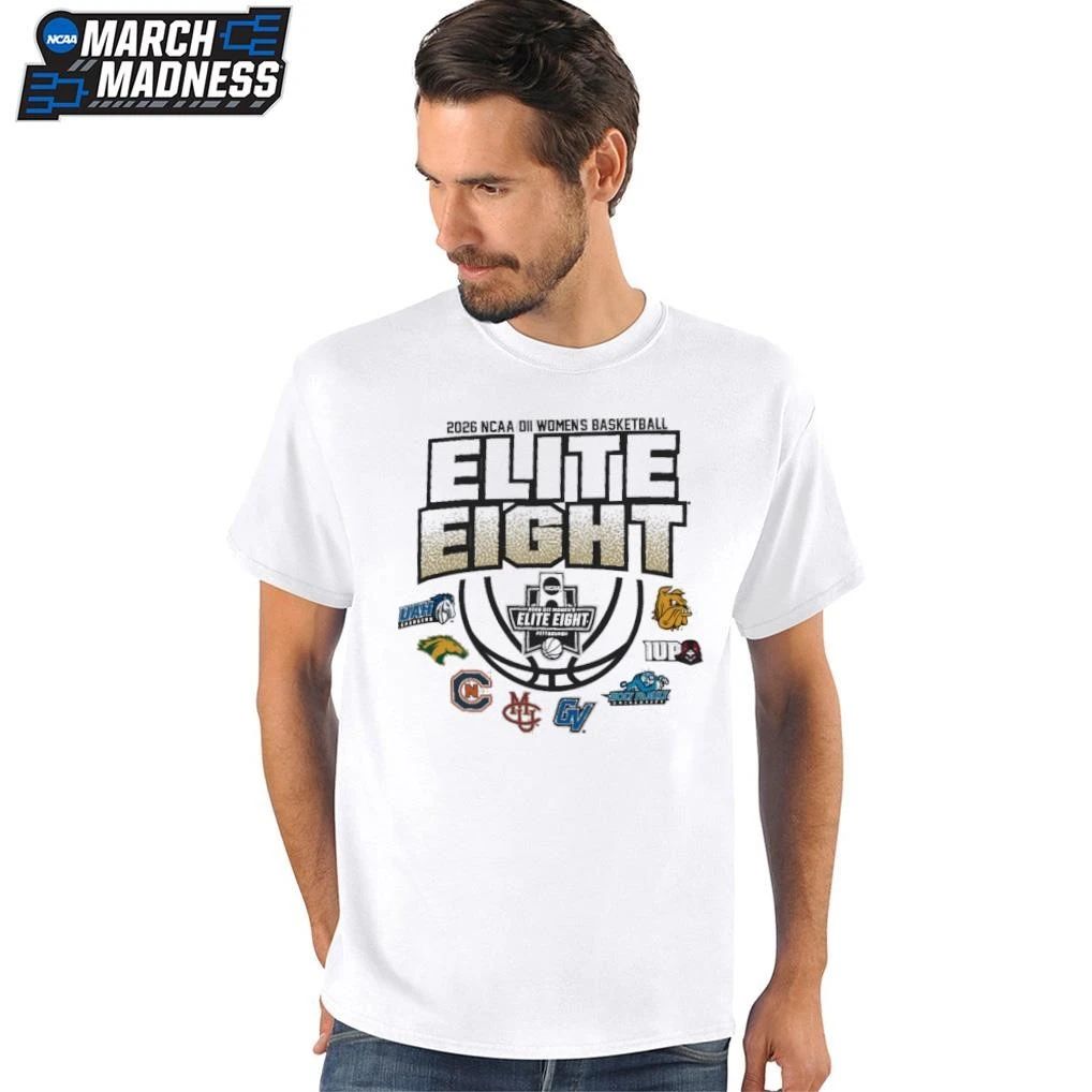 2026 NCAA Division II Women’s Basketball Elite Eight T-Shirt