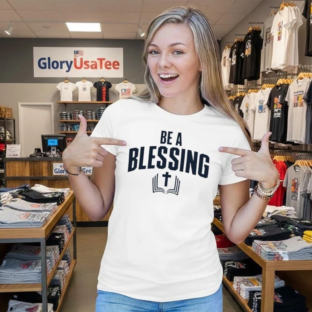 Drake Maye Be a Blessing Heavy Blend Shirt