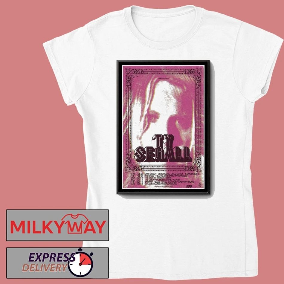 Ty Segall New Tour Australia 2026 Poster shirt
