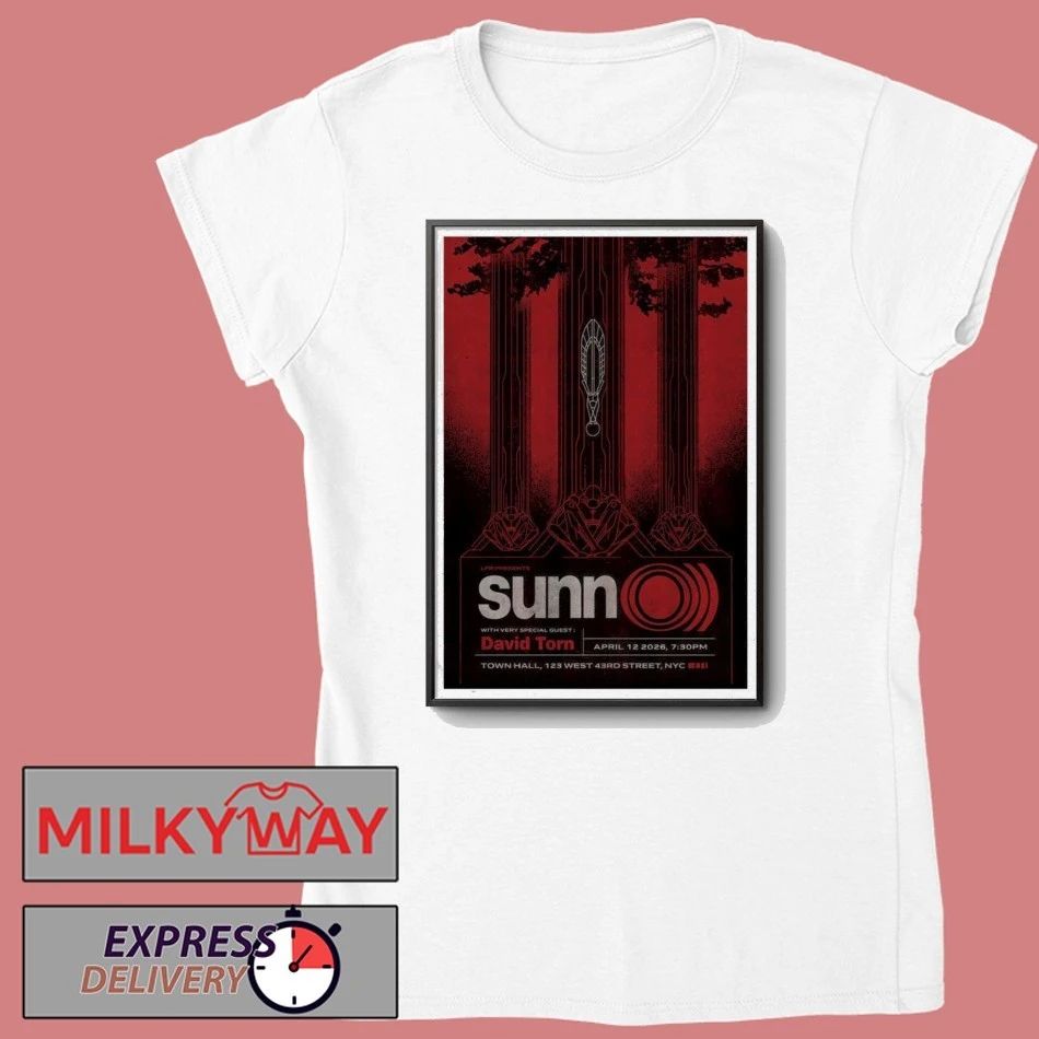 Apr 12 2026 SUNN O))) New York, NY Poster shirt