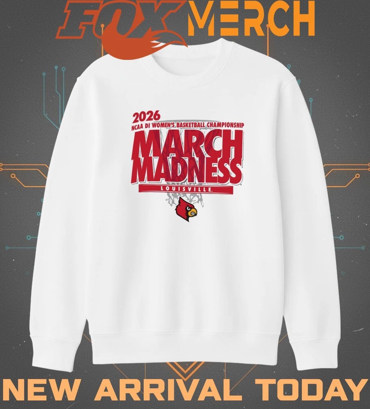 Louisville Cardinals 2026 NCAA DI Women’s Basketball Championship March Madness t-shirt