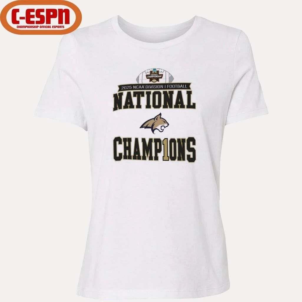 Montana State Football National Champions Official T-Shirt