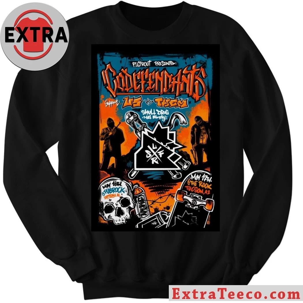 Codefendants Arizona Shows May 16-17 2026 Poster Shirt