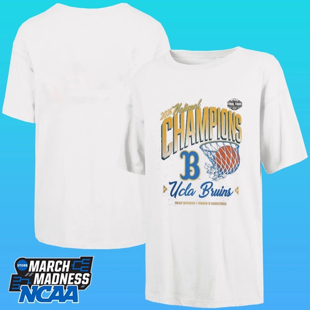 Ucla Bruins 2026 NCAA Women’s Basketball National Champions Pressure Pulse Shirt