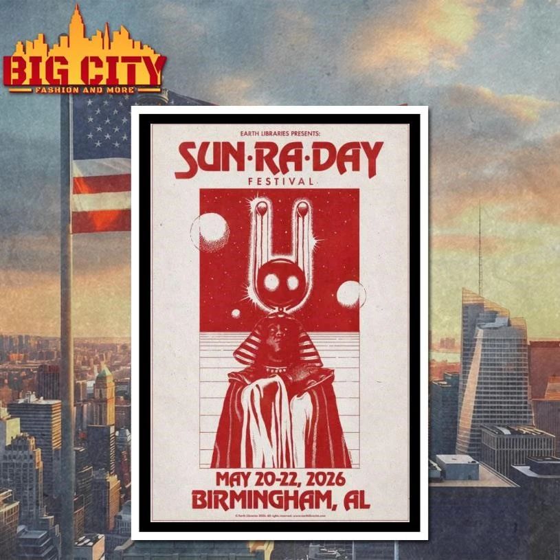 Sun Ra Day May 21–22 2026 Birmingham AL Poster Shirt
