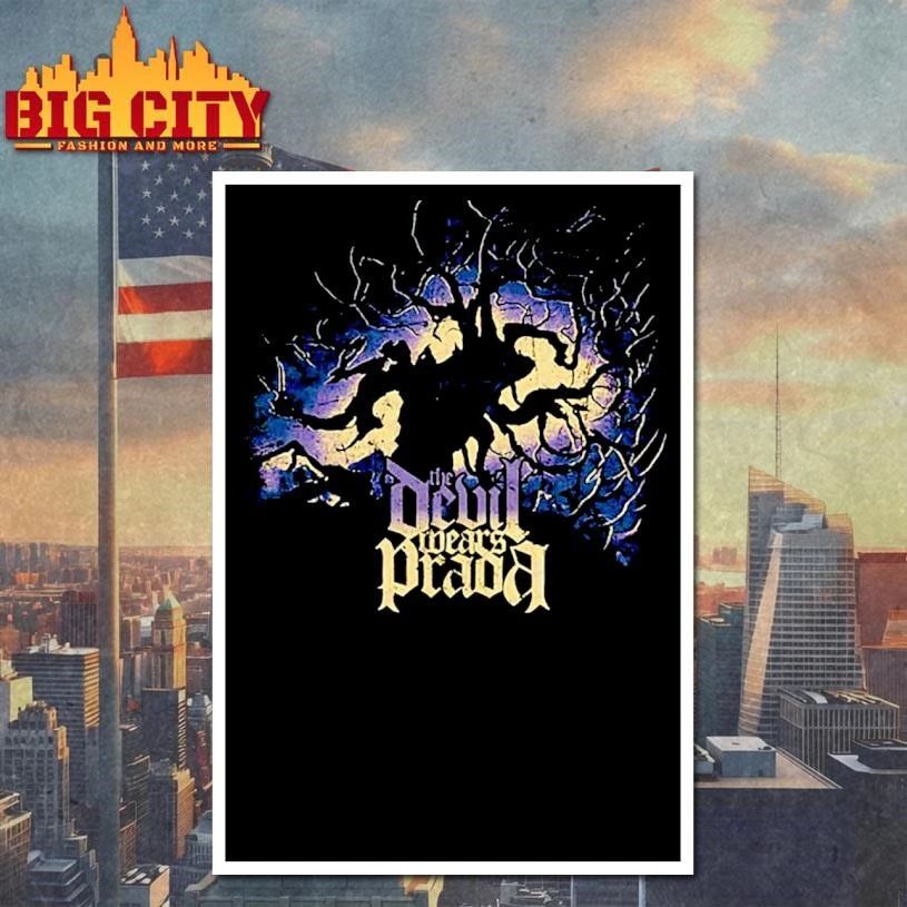 The Devil Wears Prada Merch With Roots Above Retro Shirt