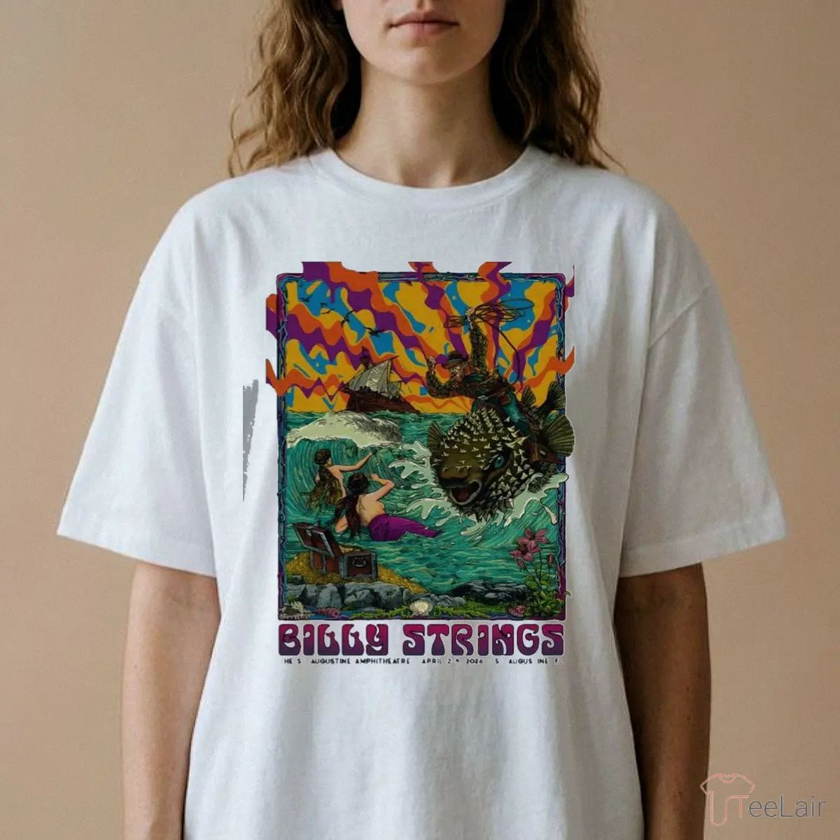Billy Strings April 2-4 2026 In St. Augustine FL Poster Shirt