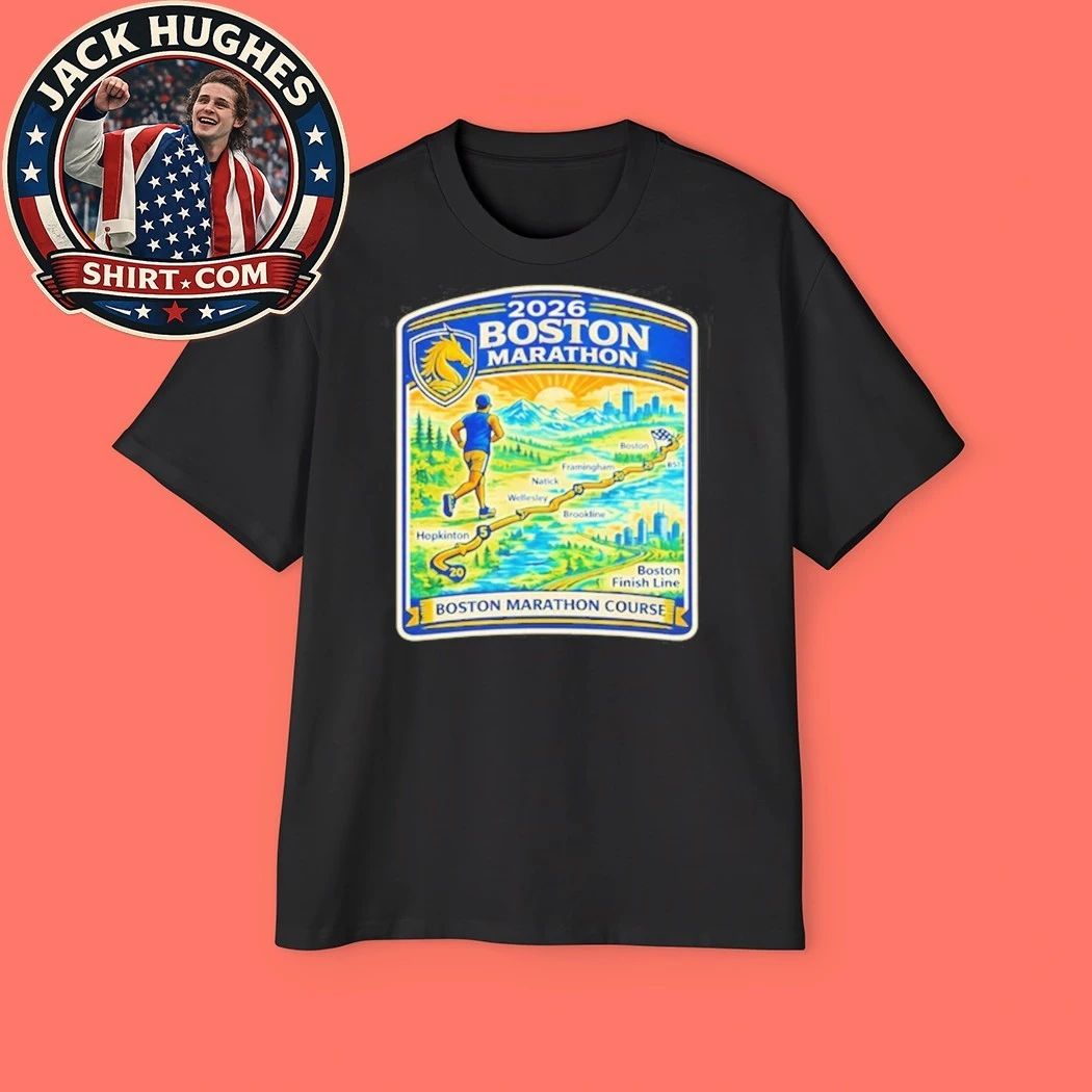 2026 Boston Marathon Course Hoodie