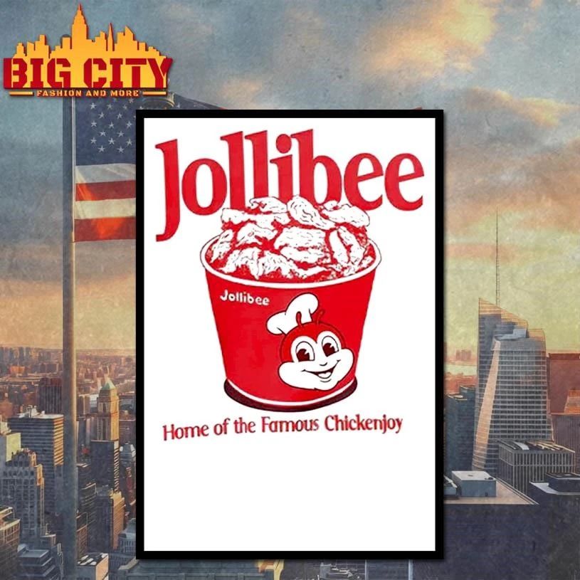 Jollibee Merch Shop Chickenjoy Bucket Home Of The Famous Shirt
