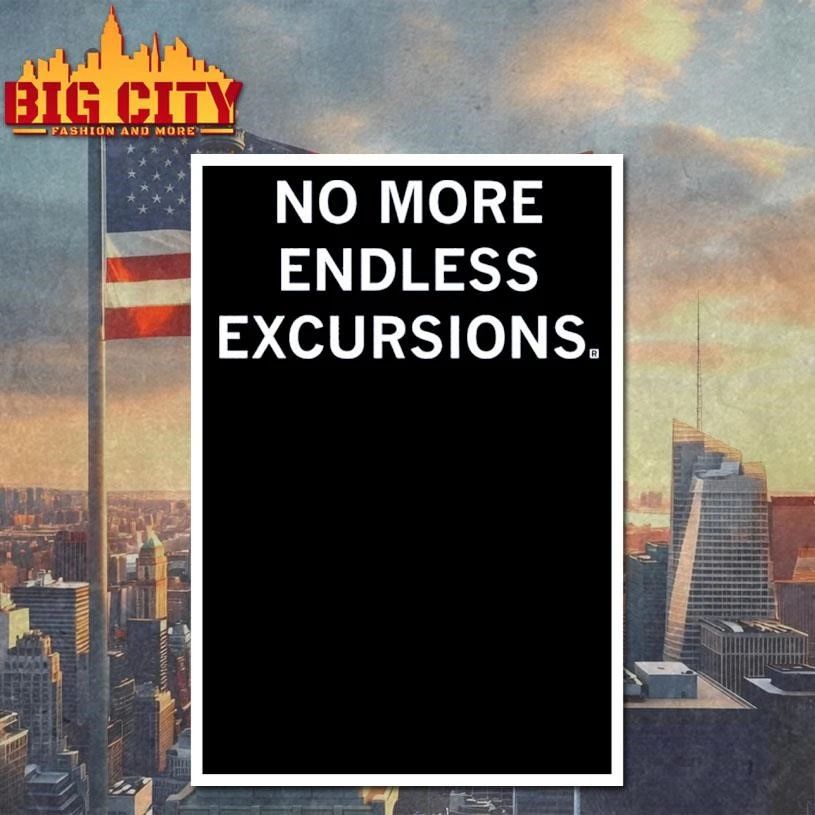 Trump No More Endless Excursions Shirt