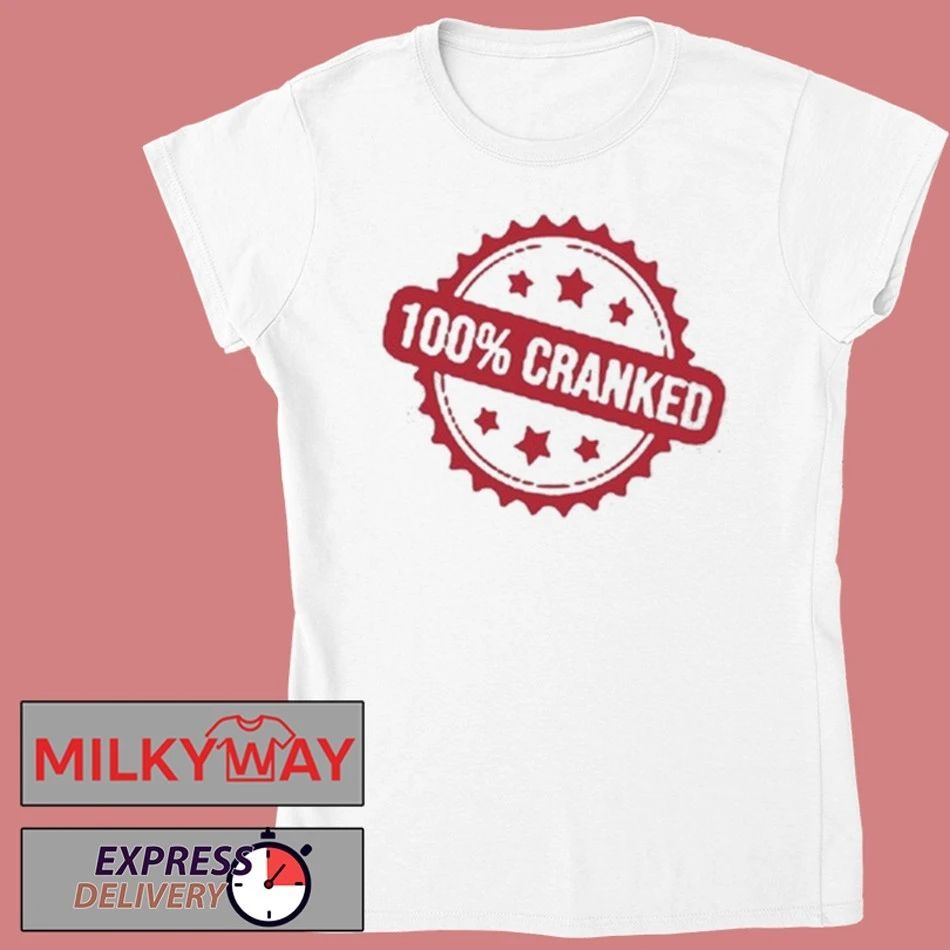 2026 CRANKDAT 100% Cranked White New shirt