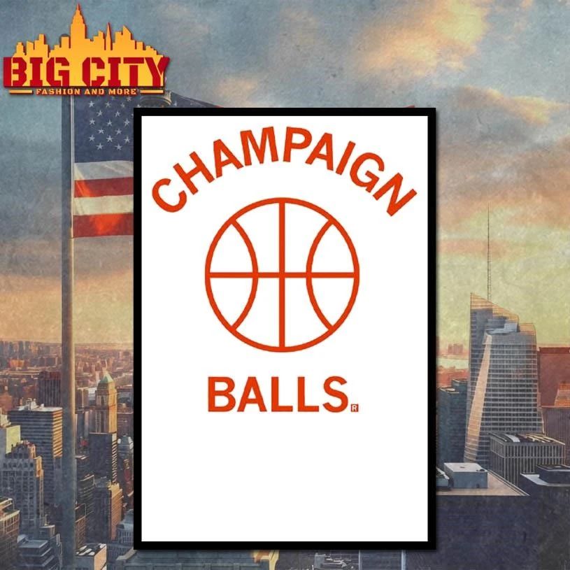 Champaign Balls Graphic Shirt
