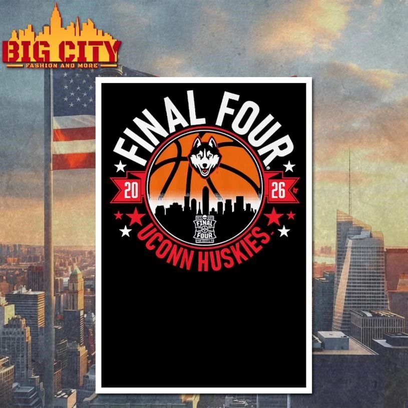 UConn Huskies MBB 2026 Final Four College Shirt